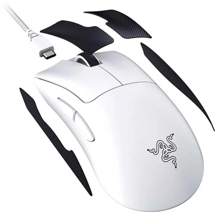 TNC Store Chuột Razer DeathAdder V3 Pro Ergonomic White